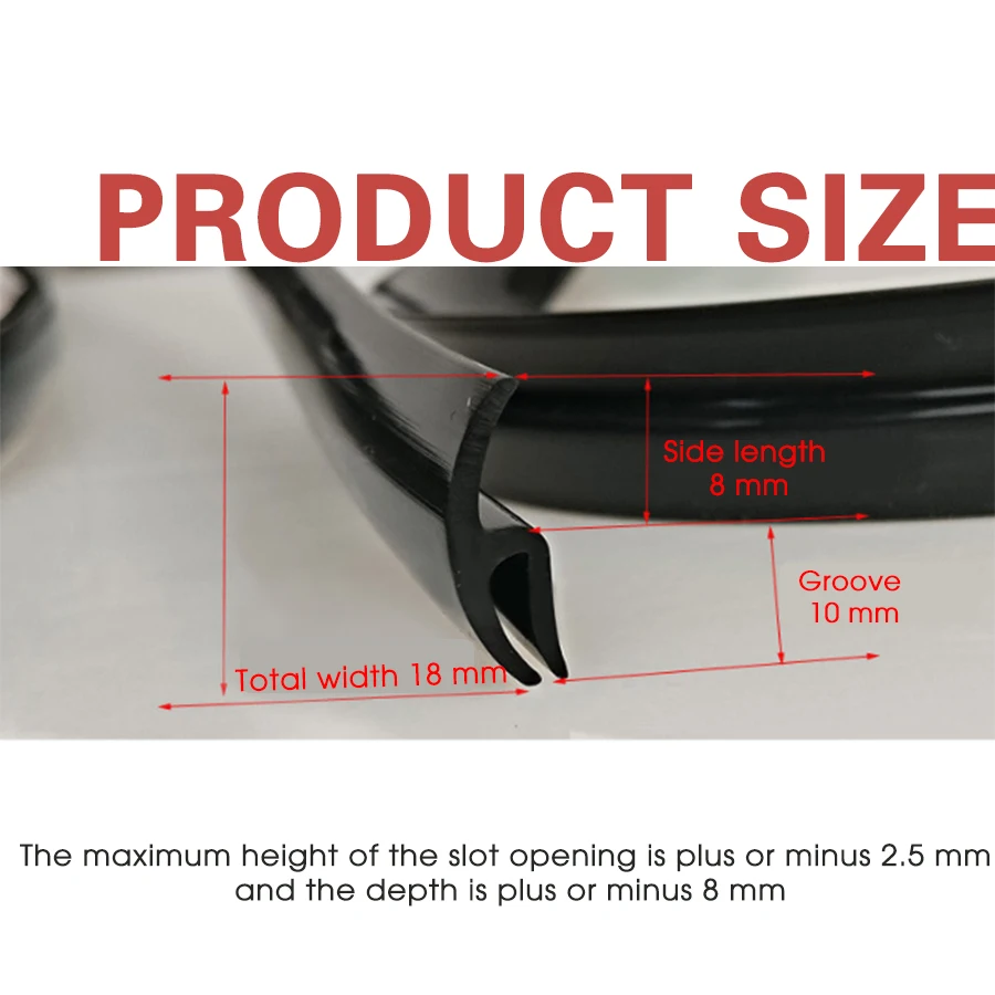 1 7 м резиновая Автомобильная Щетка стеклоочистителя звуковая уплотнительная