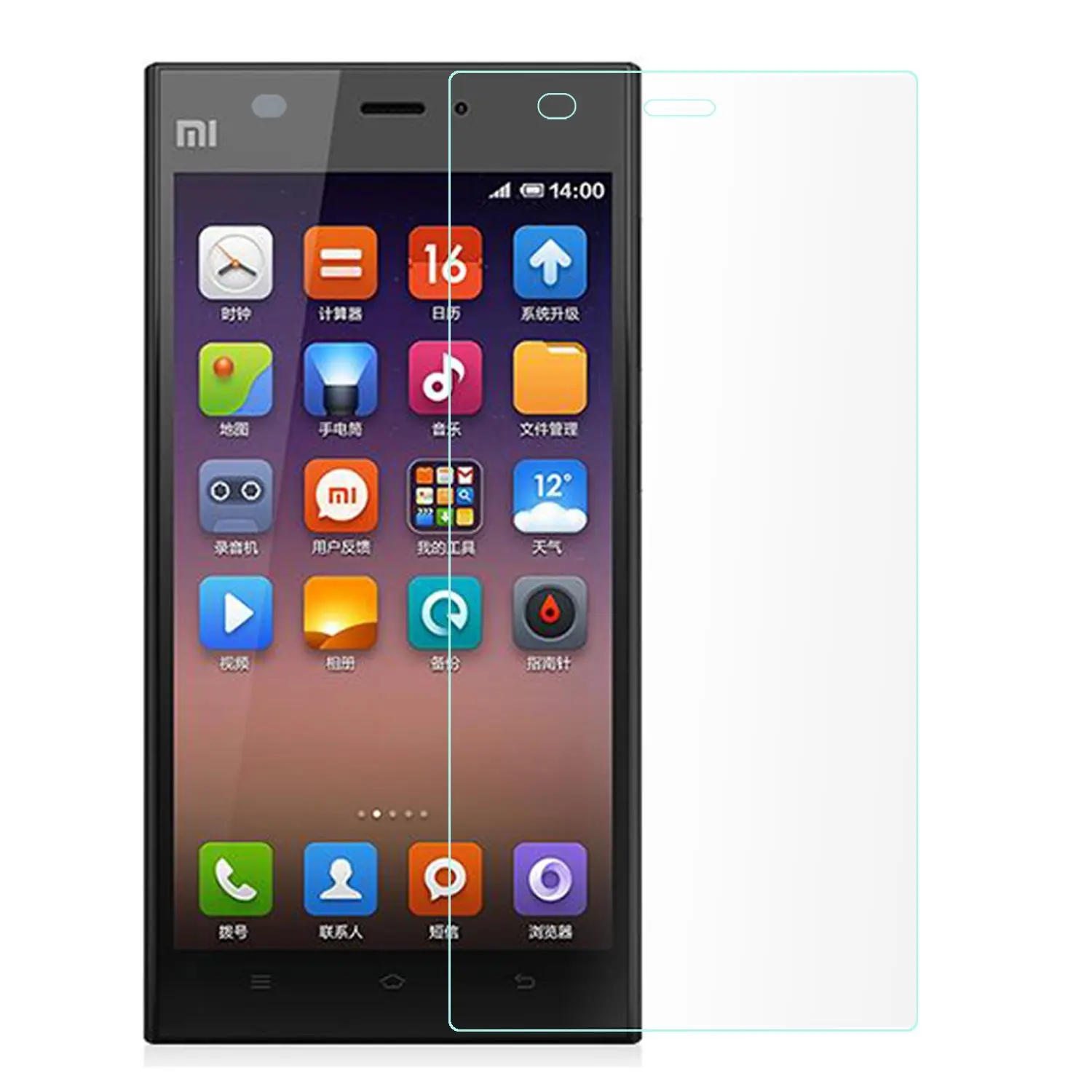 10 шт./лот премиум закаленное Стекло Экран протектор дляxiaomi M3 Mi3 для Xiaomi приложения