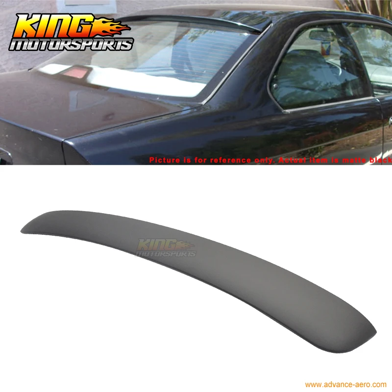 Спойлер на заднюю крышу для BMW E36 3 Series 2Dr матовый черный подходит 92 98|trunk lip spoiler|spoiler
