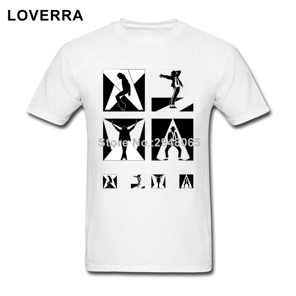 Хлопковая футболка Майкл Джексон Триллер Для мужчин короткий рукав негабаритных