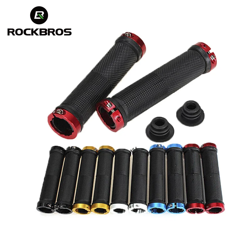 ROCKBROS 1 пара MTB горный велосипед резиновый замок на руле ручке фиксированная