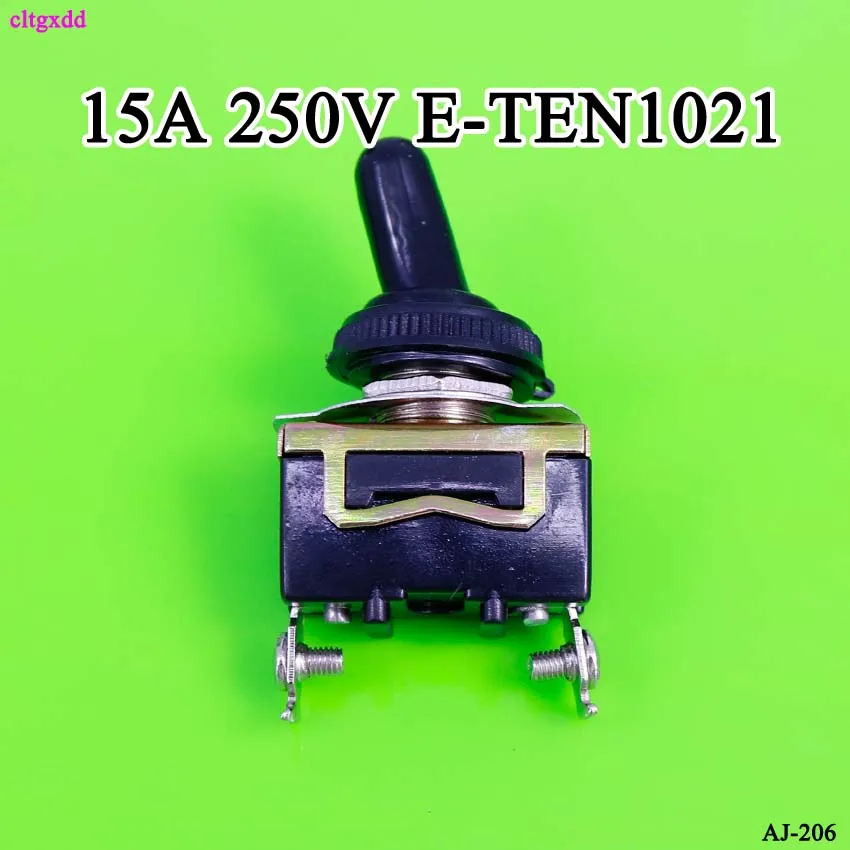 Cltgxdd 1 шт. SPST 2Pin тяжелый переменный ток 15 А 250 В DPDT ВКЛ/ВЫКЛ клавишный переключатель
