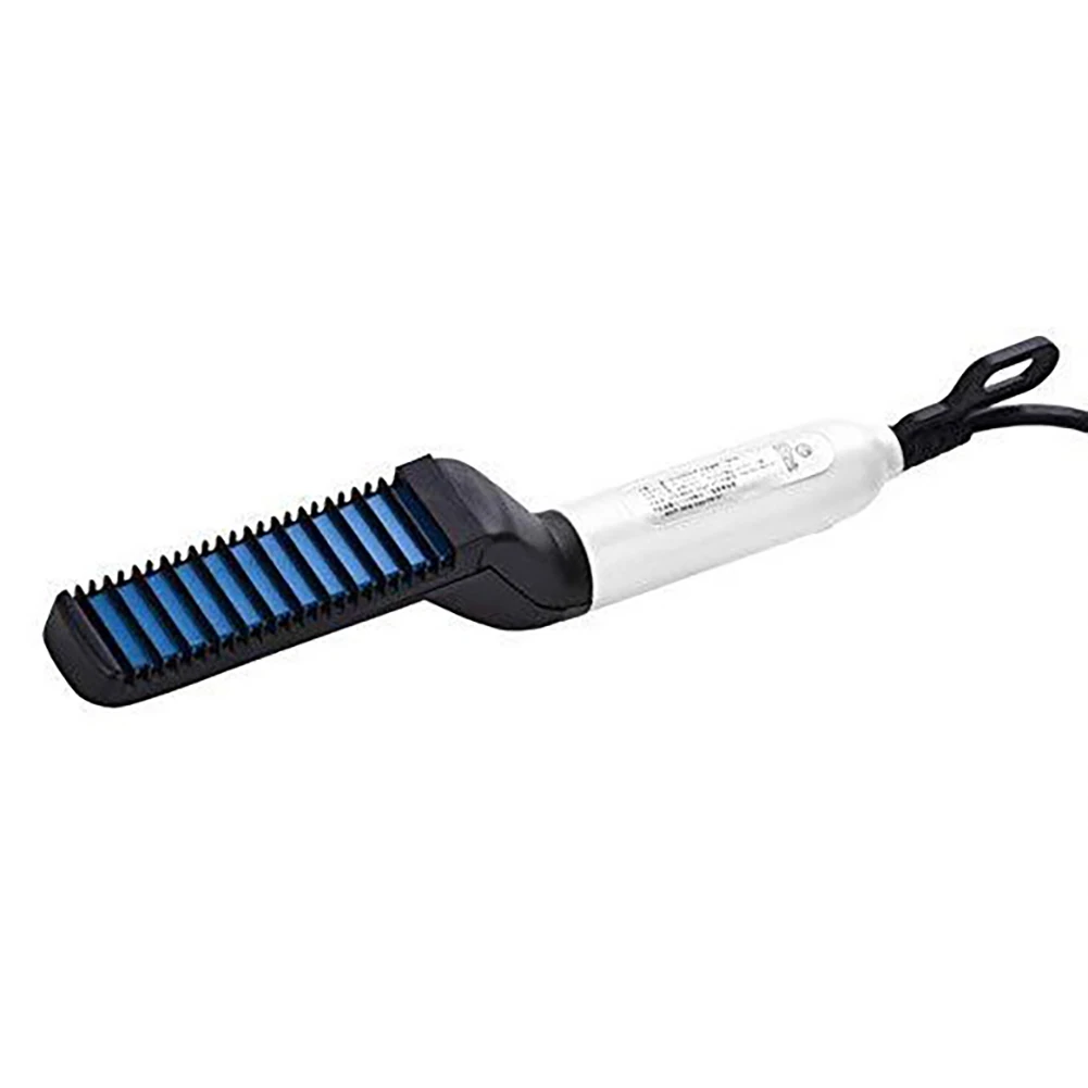 Гребень для бороды мужской выпрямитель волос многофункциональная электрическая