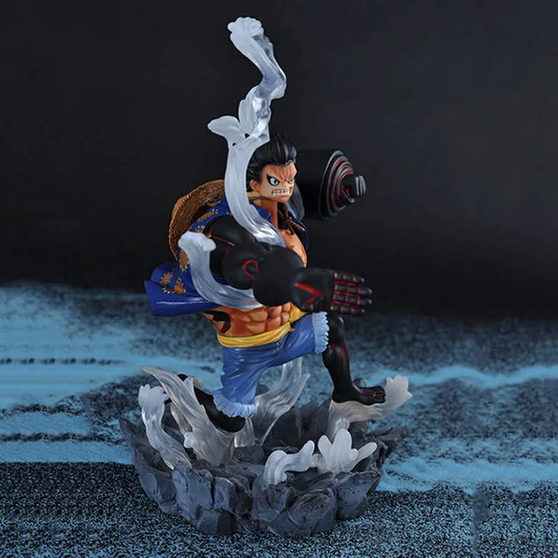 23 см большой крутой Аниме One piece gear четвёртая Обезьяна D Луффи ПВХ фигурка модель игрушки куклы