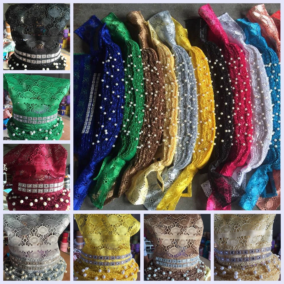 Новейший Авто геле готовая Нигерия ASO OKE autogele Asoke головной убор африканская