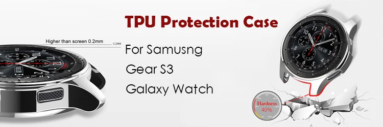 Для Galaxy Watch 46 мм 42 мм пленка из закаленного стекла для экрана gear S3 Защитная задняя пленка хорошая с Вашими часами 2 шт