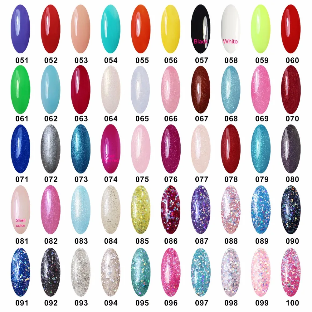 Yao Shun Nail Gel Polish Long Lasting Limited Sale UV LED Lacquer 1 pcs Color Art 8ML/PIECE | Красота и здоровье
