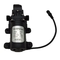 dc 12v 60w 5lmin electric water pump black micro high pressure diaphragm water pump sprayer misting