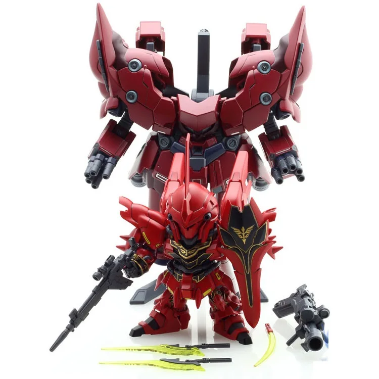 Оригинальная модель SD Gundam Cute NZ 999 NEO ZEONG GUNDAM Sinanju UC единорог мобильный костюм