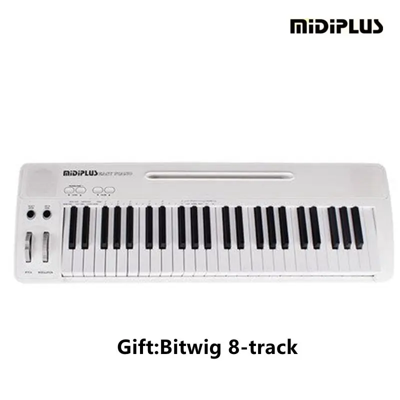 Midiplus легко Пианино 49Key голос MIDI клавиатура контроллер для Ipad/ПК/Mac электронный