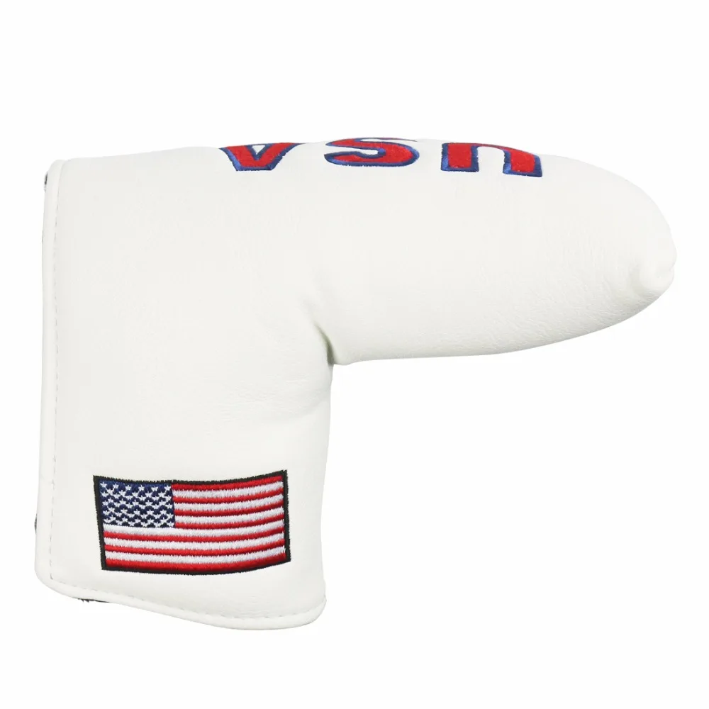 Чехол для головы PINMEI Golf Putter 1 шт. с вышивкой США орла флага пушки лапы мягкая