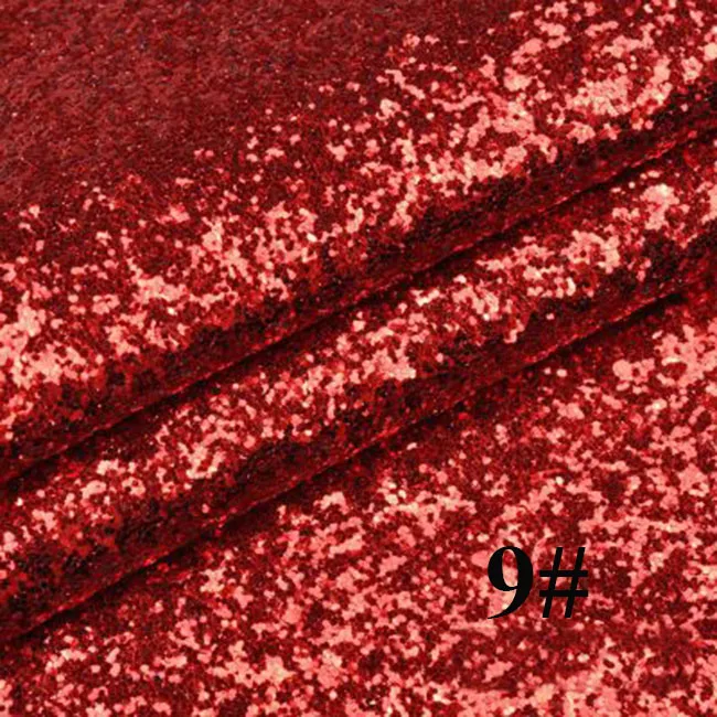 9 Meetee 25x138 см блестящая синтетическая кожа PU искусственная кожа Блестки искусственная ткань для одежда, обувь, сумки аксессуары AP524 - Цвет: 9