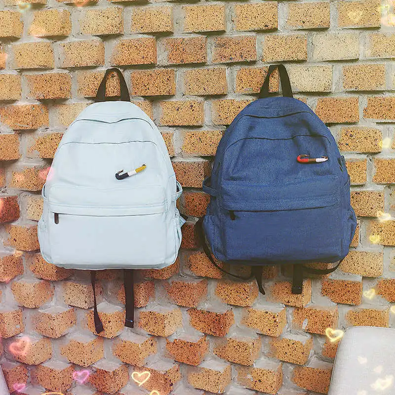 Mochilas 2018 женская сумка винтажный Джинсовый Рюкзак школьные сумки для девочек