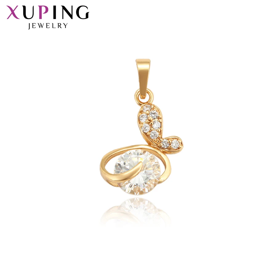 Xuping, изысканное милое ожерелье, подвеска, элегантное, для женщин, девушек, себе,, ювелирные изделия, рождественские подарки S112, 2-33836