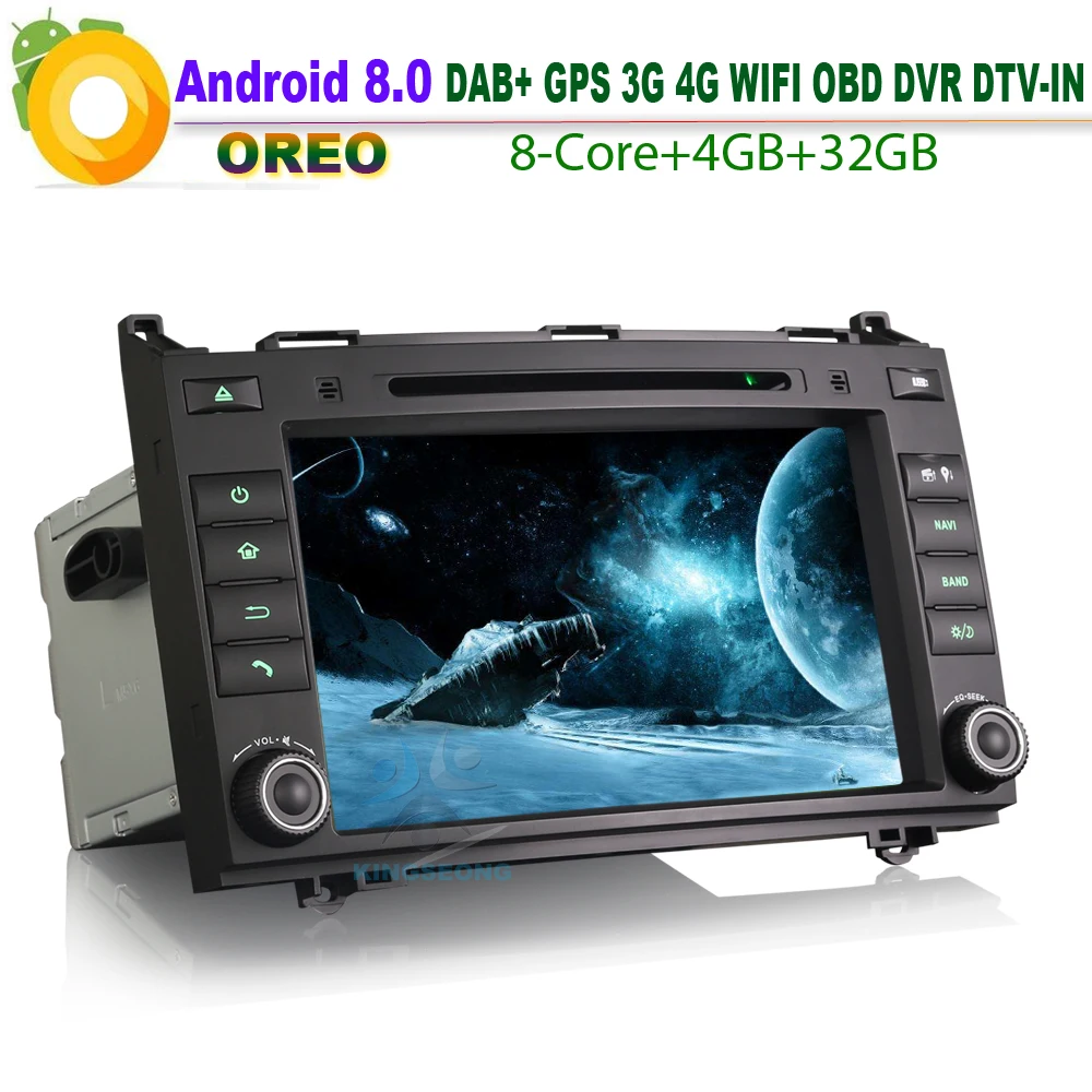 Автомагнитола 8 дюймов Android 0 DAB + Bluetooth Wi Fi 4G GPS BT SD USB CD автомобильный плеер для Volkswagen