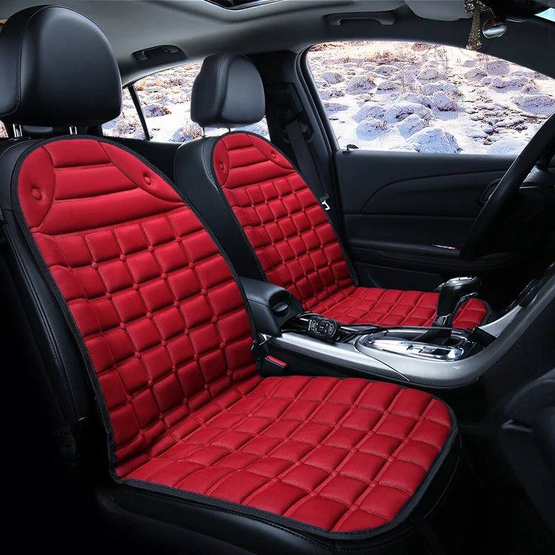 Новые продукты Универсальный DC 12V подогреваемый Чехол для автомобильного сиденья Подушка для автоматического отключения автомобиля аксессуары для интерьера