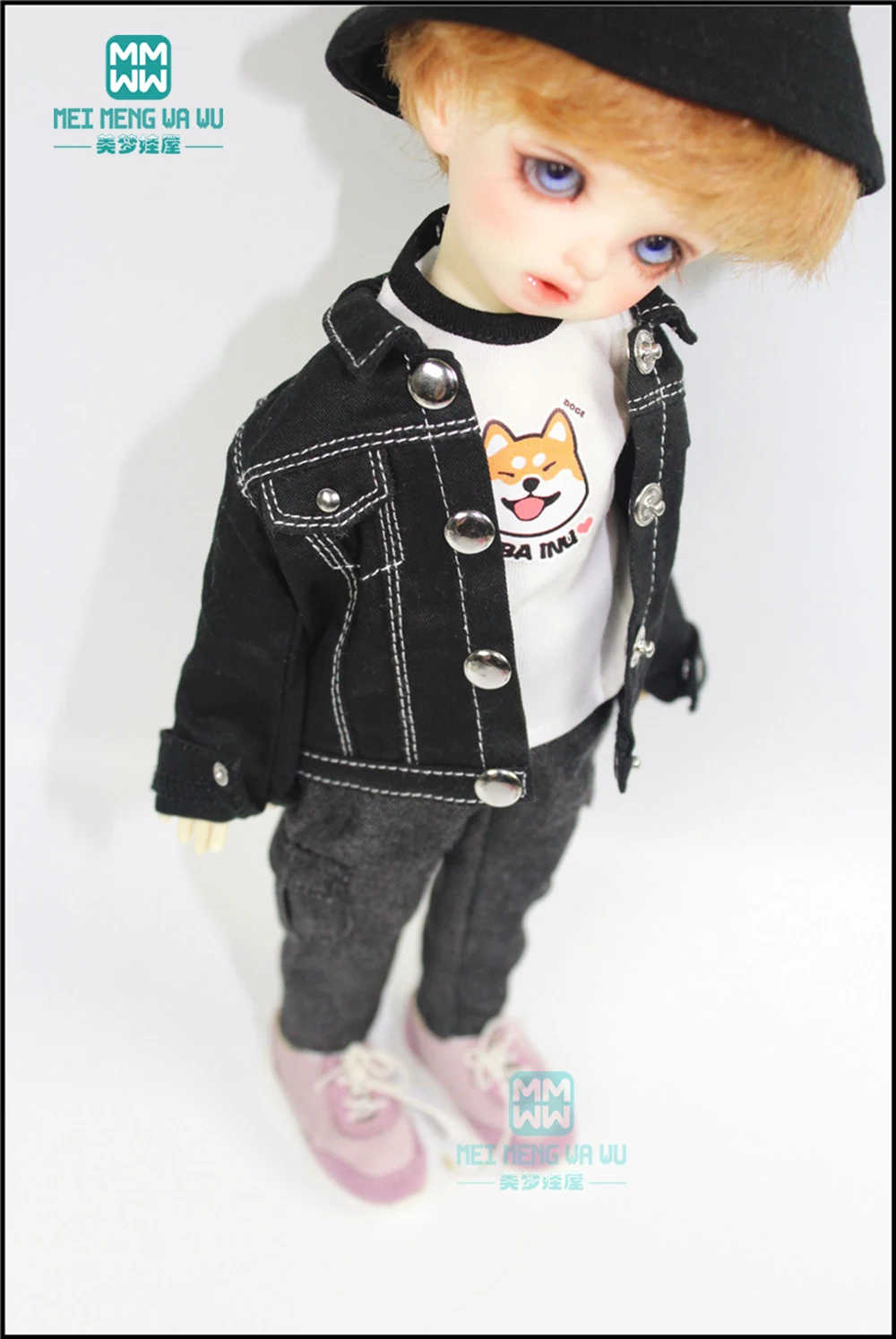 Аксессуары BJD кукольная одежда для 27 30 см 1/6 YOSD кукла Модная Джинсовая куртка