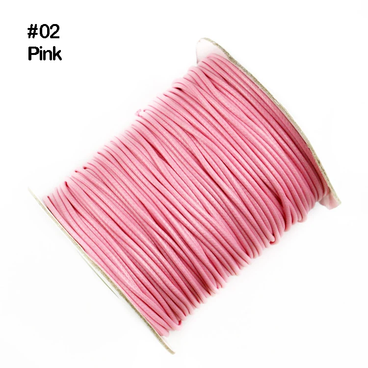 Бесплатная доставка 5 метров вощеная нить 2 0 мм хлопковый шнур веревка для