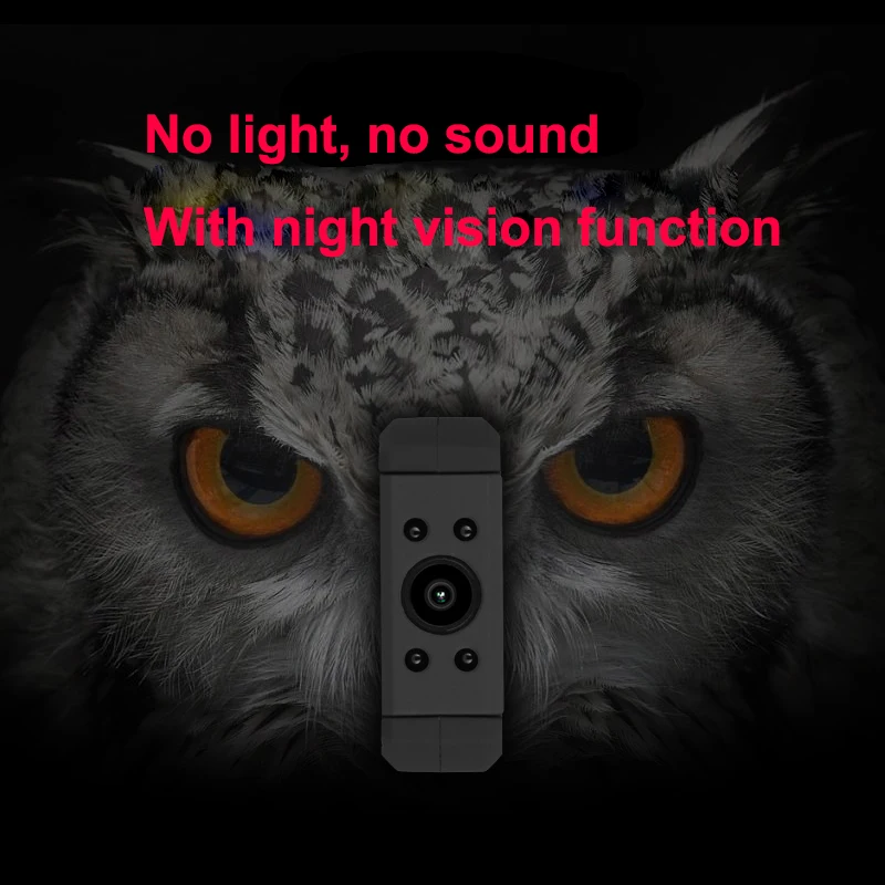 Инфракрасная мини камера с функцией ночного видения SC 10 часов 1080P няня Цифровая