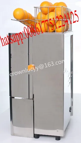 Электрическая Коммерческая соковыжималка оранжевого цвета для супермаркета |