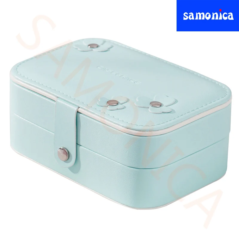 PU три цвета магнитная пряжка Двойные серьги ожерелье кольцо Витрина коробка для