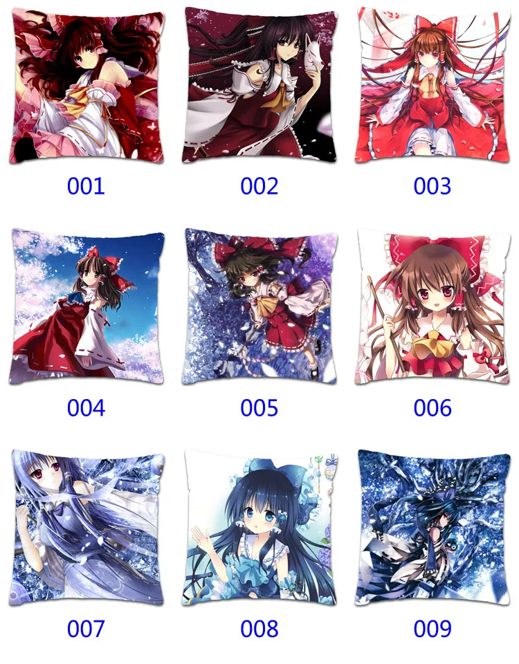Новый двухсторонний чехол наволочка с рисунком из аниме мультфильма проект