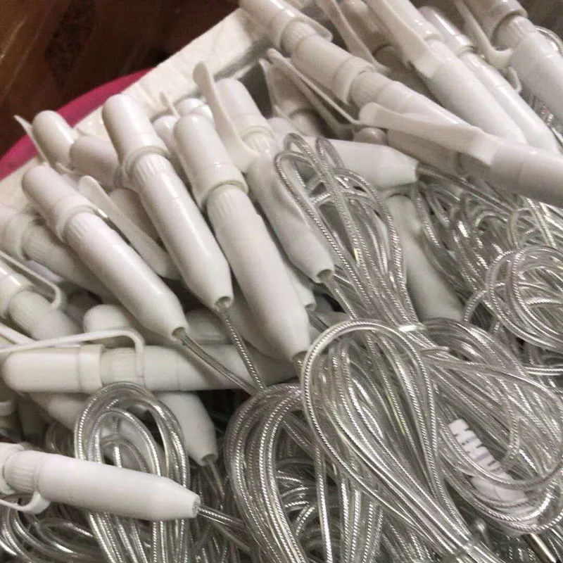 Проволока с хрустальной нитью длиной 1 5 м + волоконный лазерный прожектор