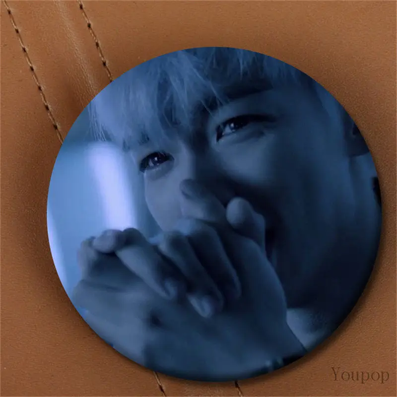 XZ1148 Youpop Kpop корейский Bigbang GD Топ сделал полный альбом последний танец FXXK это девушка булавки значок аксессуары Броши - Окраска металла: XZ1148