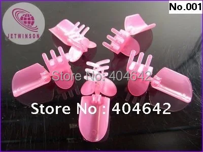 

Free Shipping 10 pcs / Set DIY Nail Protector Plastic Cover Shield Clip