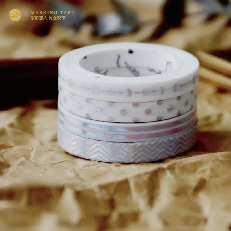 5 мм широкий лидер сусальным золотом геометрические Лазерная Роза цвета: