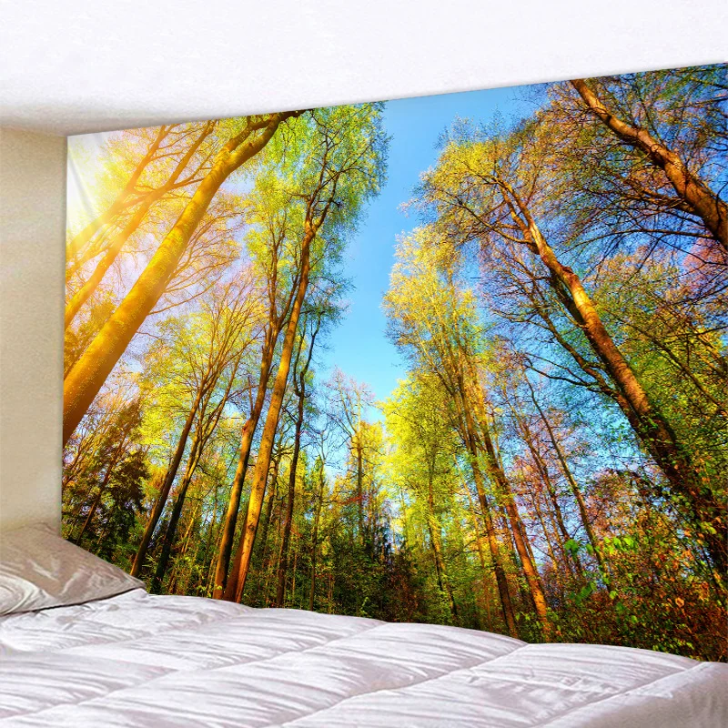 Декоративный гобелен с древесным деревом индийский мандалой настенные гобелены