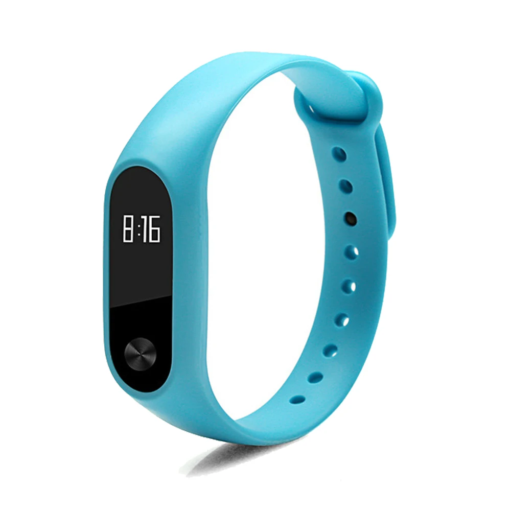 Двойной цвет для mi Band 2 аксессуары Pulseira ремешок сменный силиконовый Xiao умный