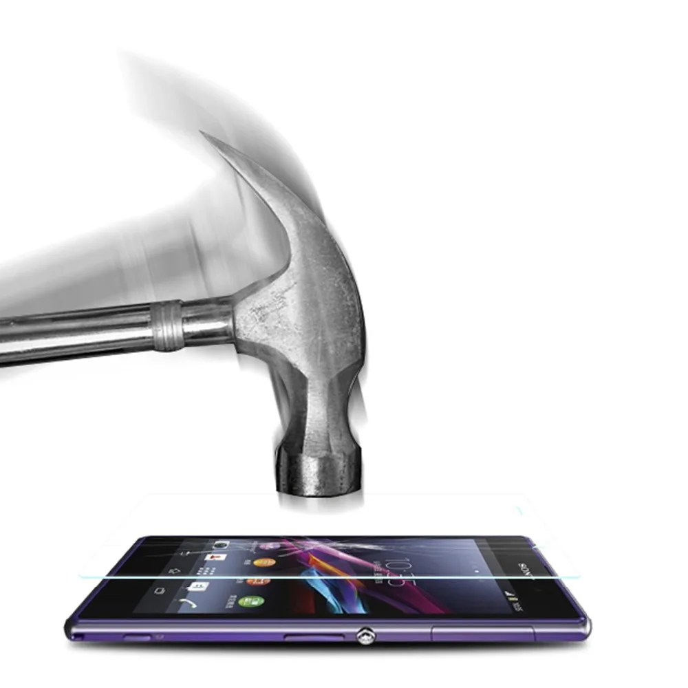 2.5D Premium Real Tempered Glass Film Screen Protector For Sony Xperia Z2 Free Shipping & Wholesales Brand New High Quality |