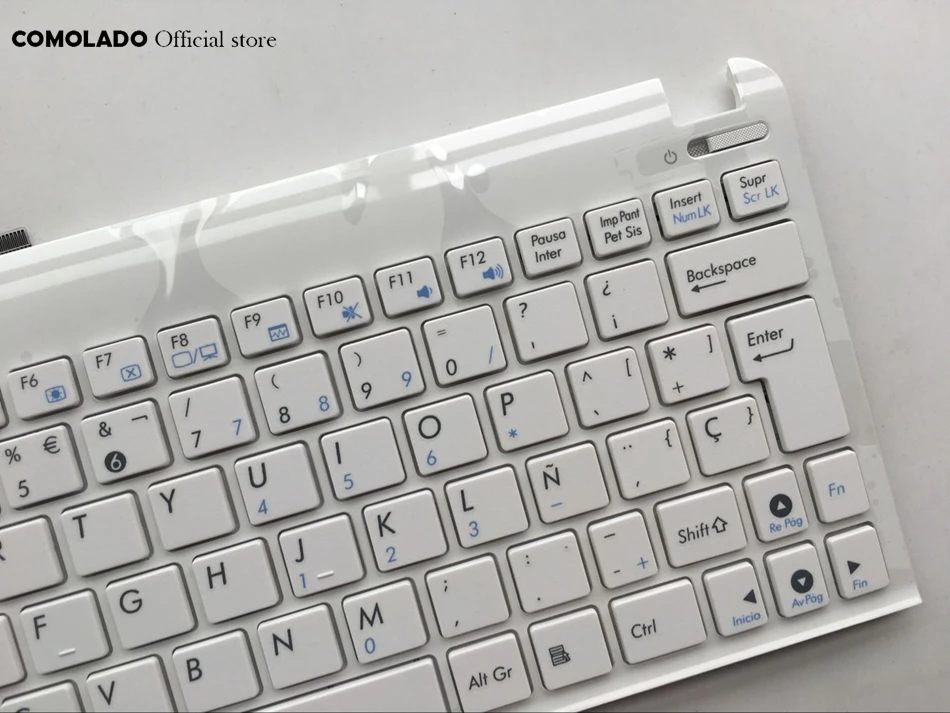 SP испанская клавиатура для Asus Eee PC 1015 1015B 1015BX 1015PW 1015CX 1015PD 1011 1015PX белая ноутбука