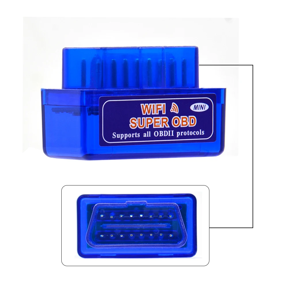 WIFI Mini ELM327 OBDII автомобильный диагностический инструмент для iOS/Android/iPhone/iPad wifi OBD2 ELM