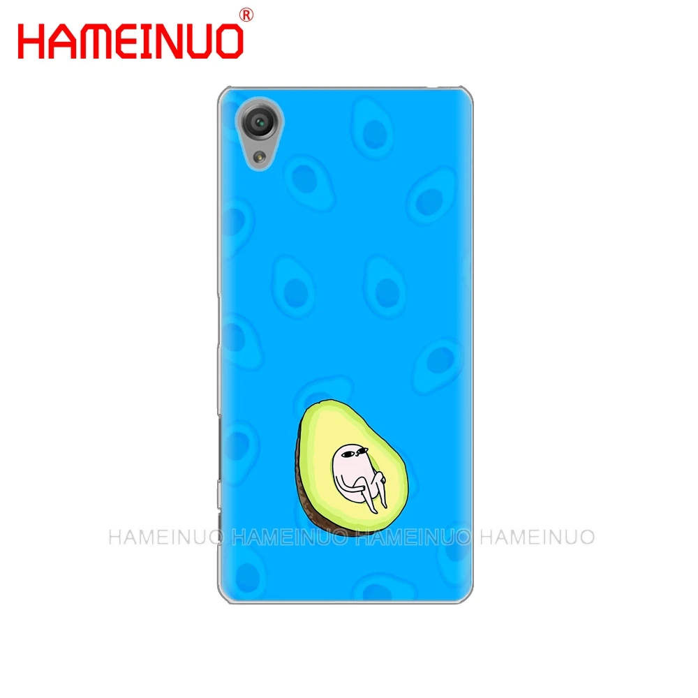 HAMEINUO милый чехол с авокадо еда для sony xperia z2 z3 z4 z5 mini plus aqua M4 M5 E4 E5 E6 C4 C5|Бамперы| |