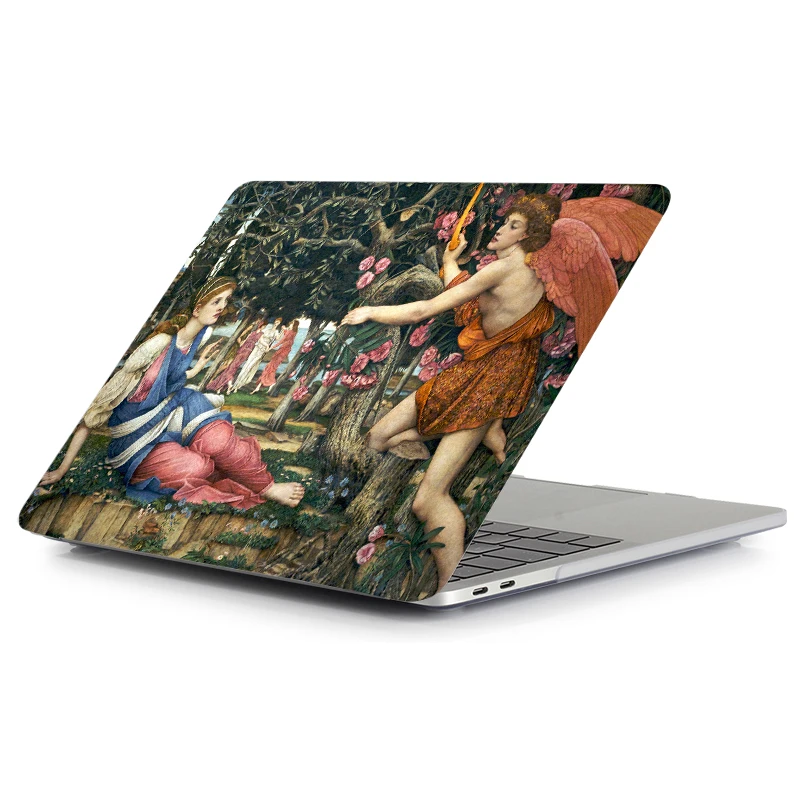 Чехол MTT для ноутбука Macbook Air Pro 11, 12, 13, 15 retina с сенсорной панелью, чехол с масляным рисунком для Mac book Pro, 16 дюймов, чехол