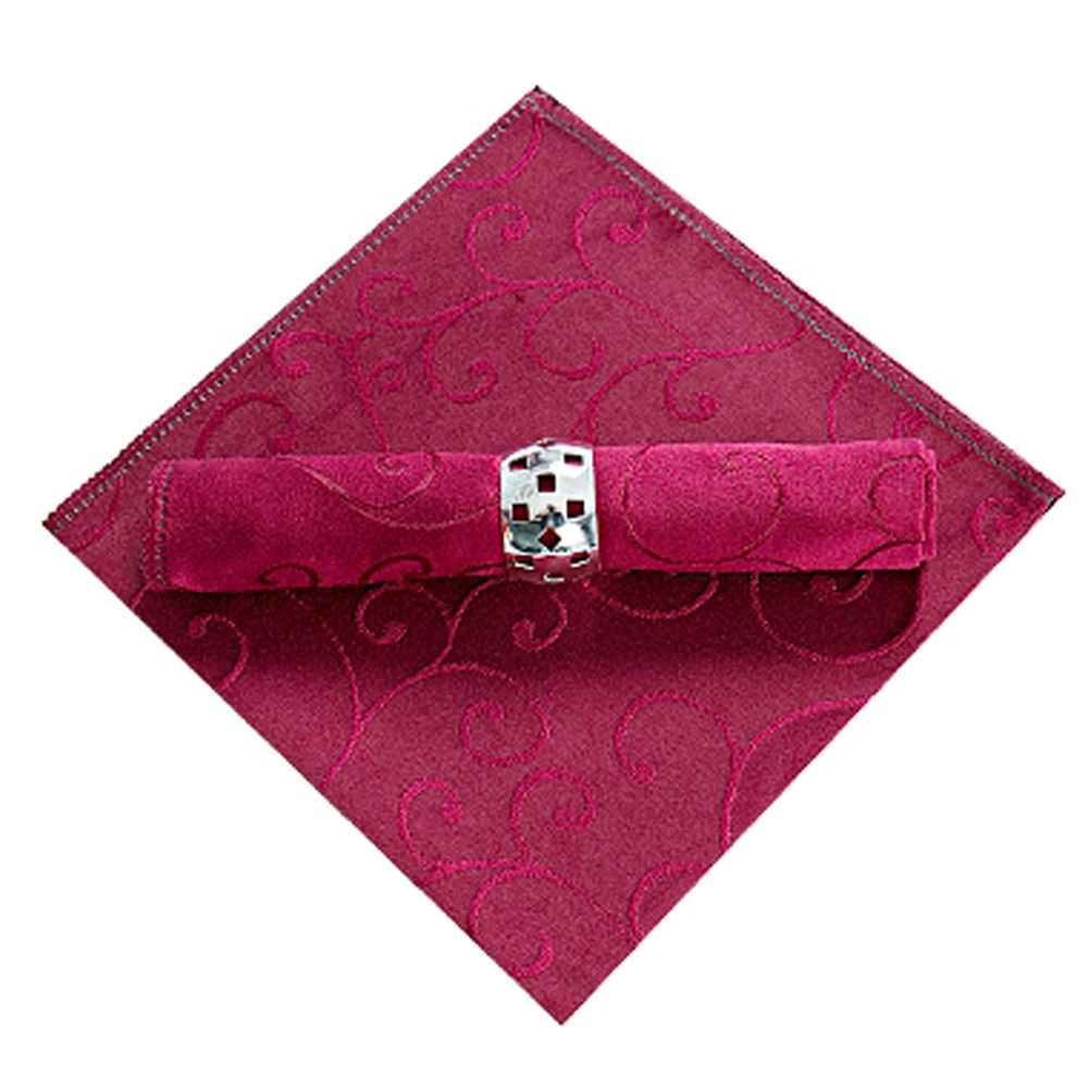 Новое поступление 1 шт. жаккардового переплетения рот платки из ткани Свадьба