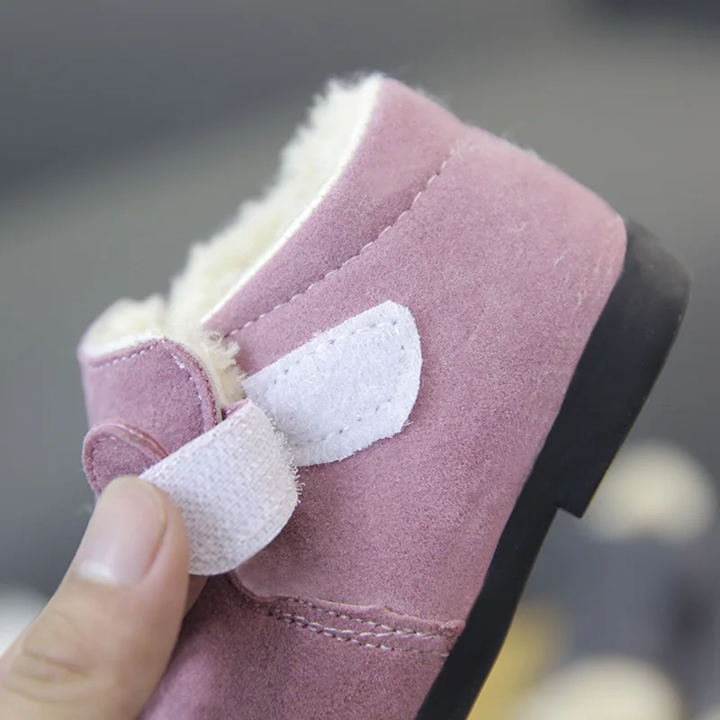 cute warm solid smaple casual winter shoes with rabbit ear for boy&ampgirl | Детская одежда и обувь