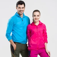 outdoor hiking jackets windproof sun protective jacket outerwear jogging gym running hunting jackets sportswear men women