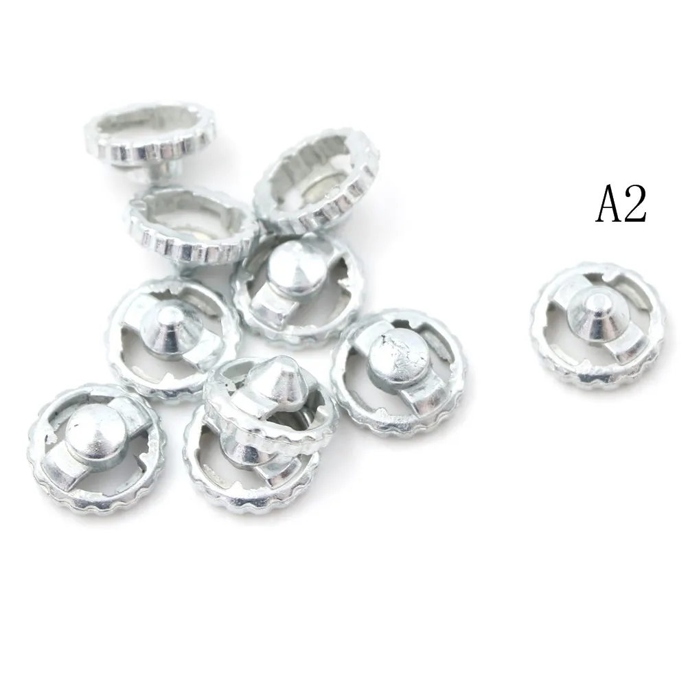 

10Pcs Metal Face Bolt Metal Performance Tip Screw Heads Parts Kit Bolt Alloy Gyro Fighting Accessories