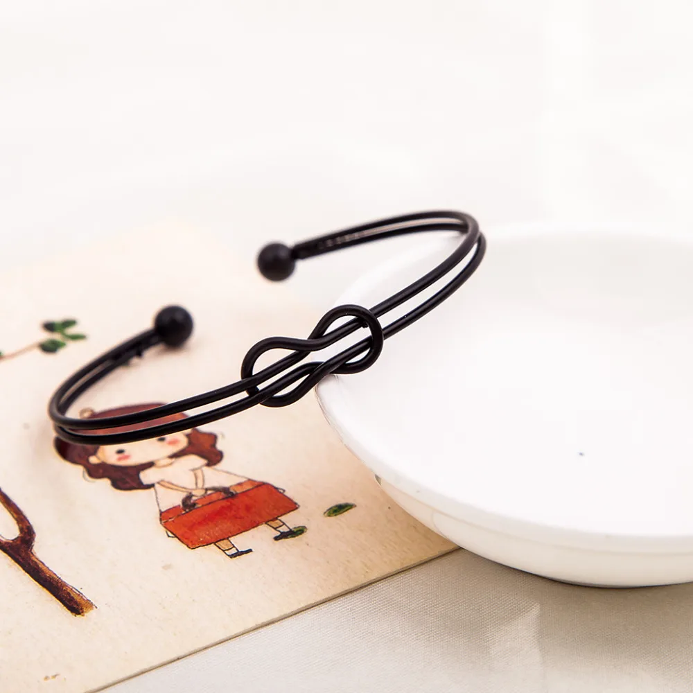 Женские открытые браслеты Двойные Регулируемые Позолоченные посеребренные