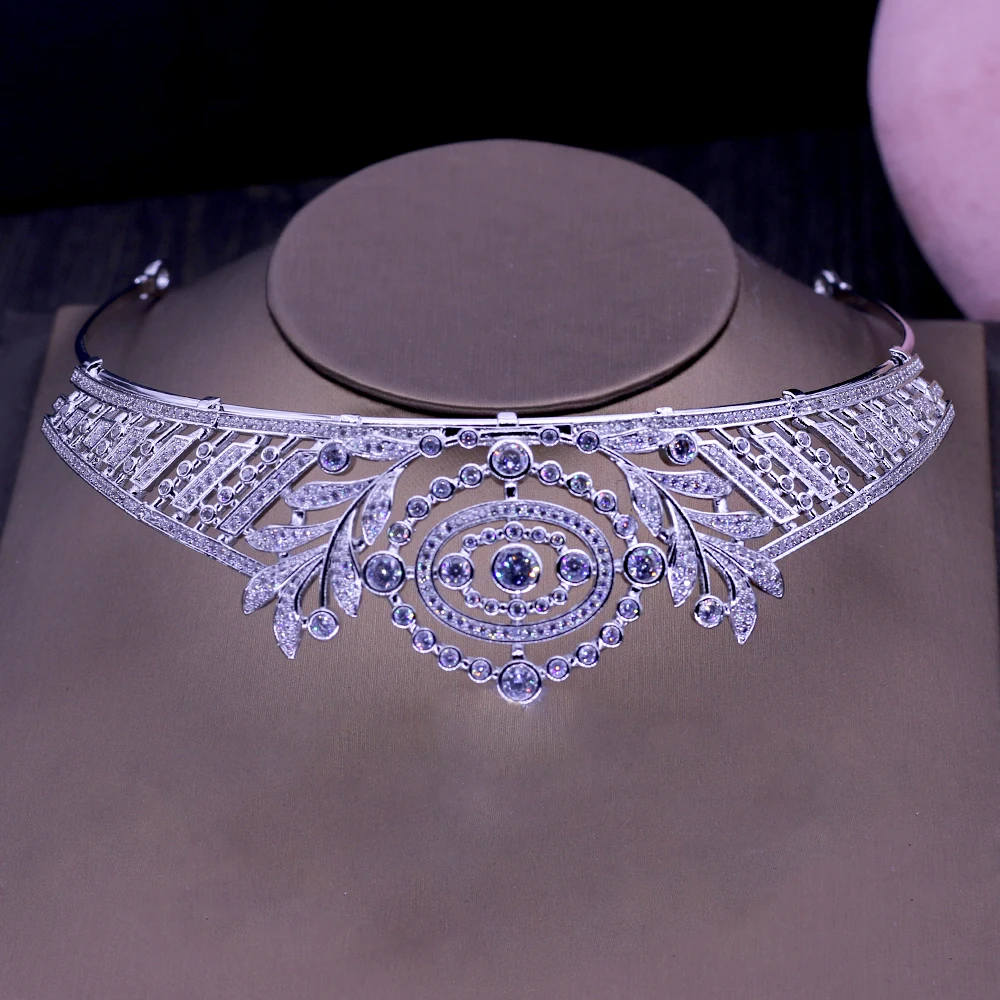 HIBRIDE новый дизайн благородный прозрачный кубический циркон мусульманская