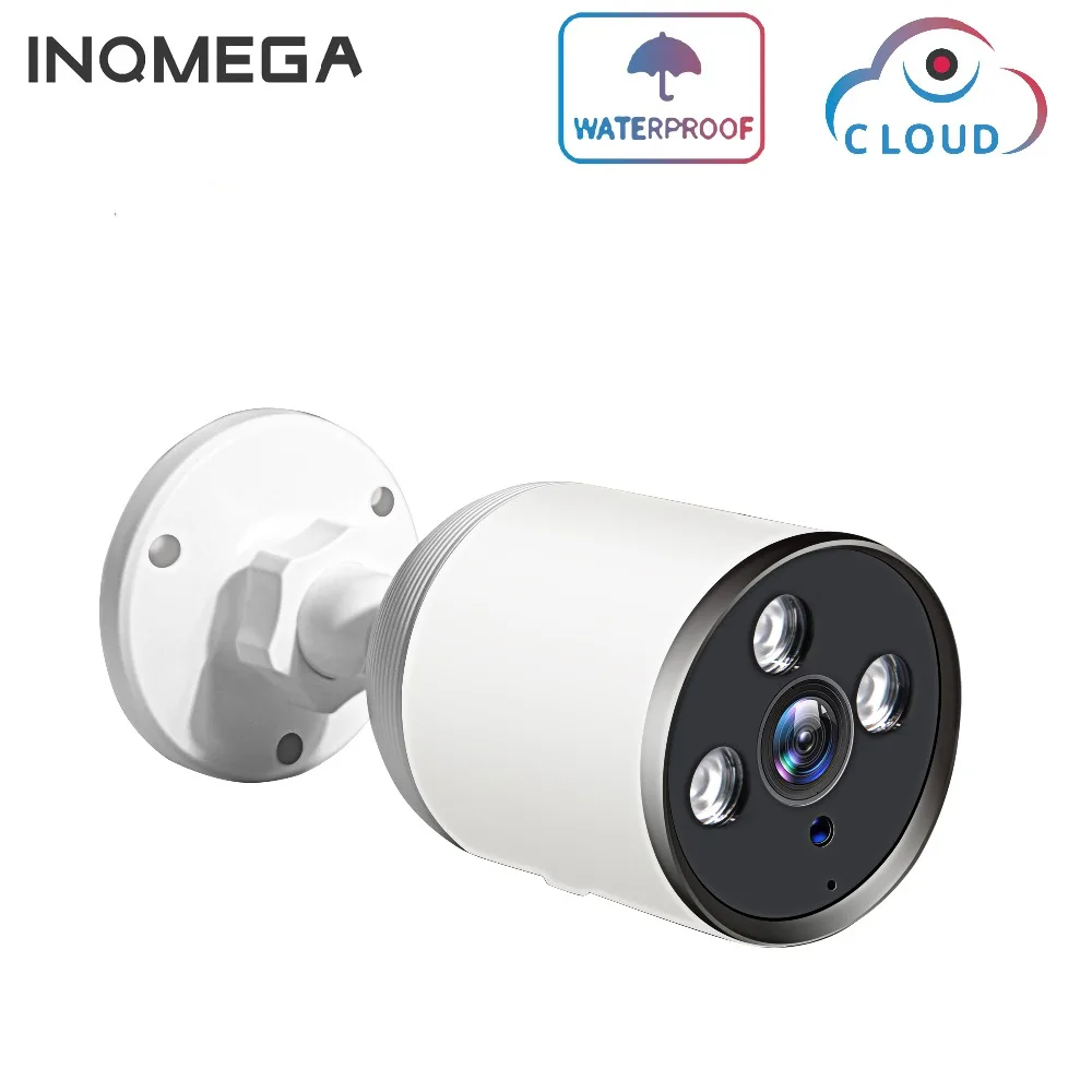 Камера видеонаблюдения INQMEGA Cloud Wi Fi 4 МП 1080 пикселей водонепроницаемая IP66