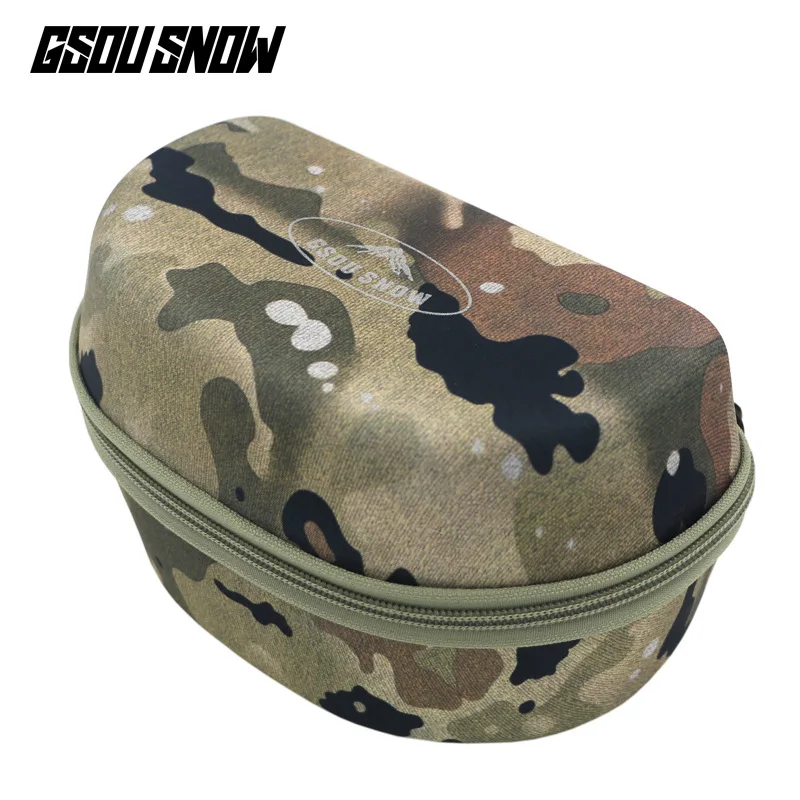 GSOU лыжные очки Чехол для сноуборда лыжные Солнцезащитные очки чехол на молнии Жесткий футляр держатель(без очков
