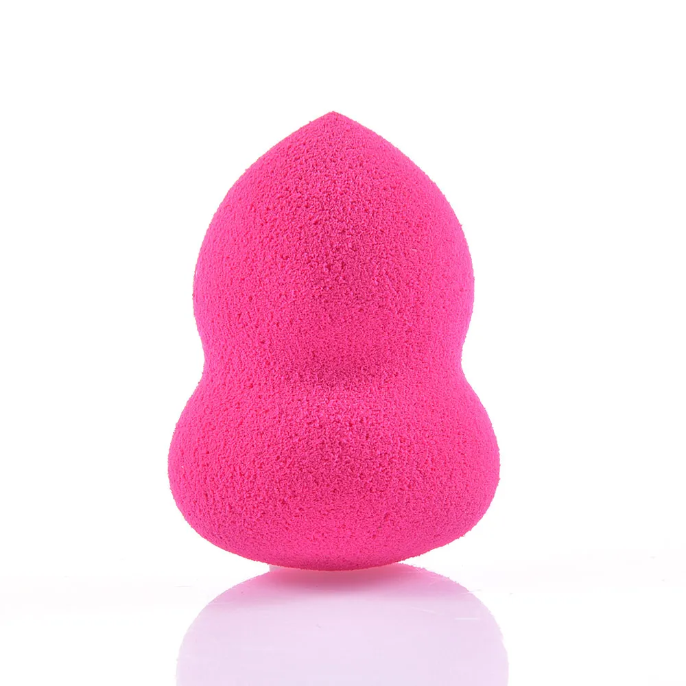 small rose red AMEIZII форма тыквы Косметическая пуховка макияж основа губки порошок консилер смешанный пуховка для макияжа Чистый Макияж инструмент аксессуар - Handle Color: small rose red