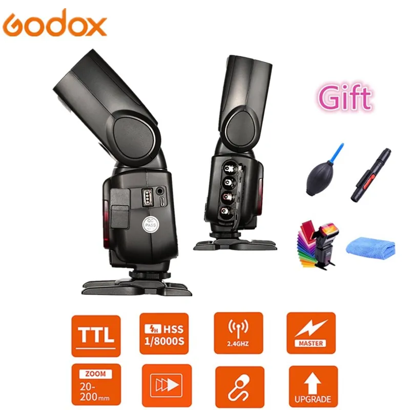 Godox TT685 TT685C TT685N TT685S TT685F TT685O Вспышка Speedlite TTL HSS для Canon Nikon Sony Fuji Olympus DSLR камеры |