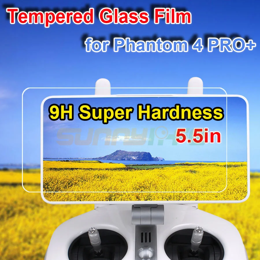 Sunnylife 5 5-дюймовая пленка из закаленного стекла защитная для экрана HD DJI Phantom 4 PRO +