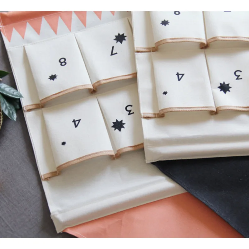 Подвесной карманный органайзер DUNXDECO для хранения на стену украшение дома и офиса