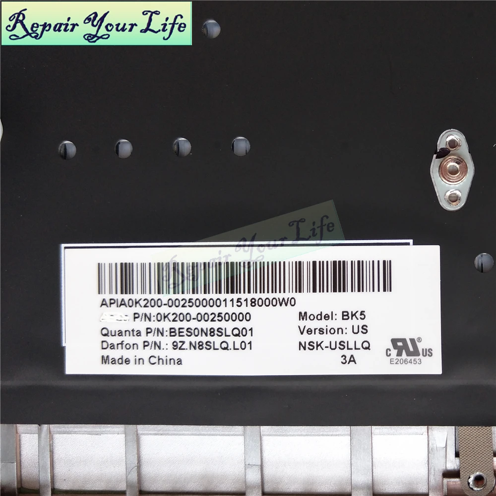 Клавиатура для ноутбука Asus UX501JW UX501VW N501VW N501JW американский английский с подсветкой